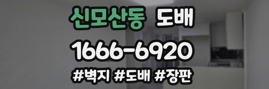 신모산동 도배