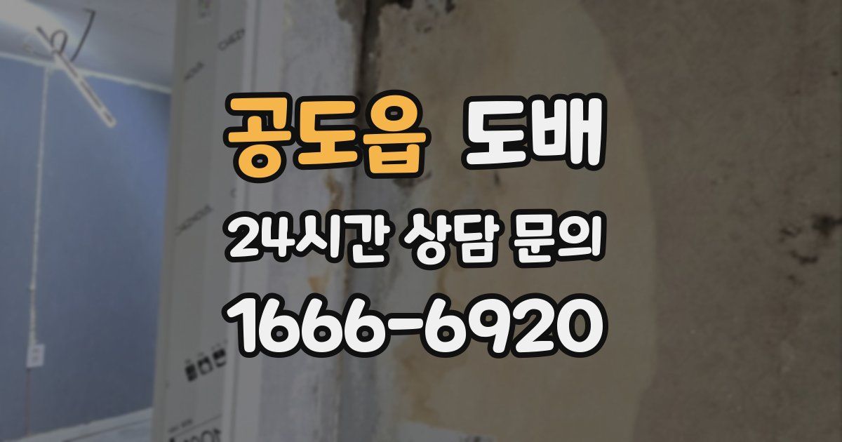 공도읍 도배