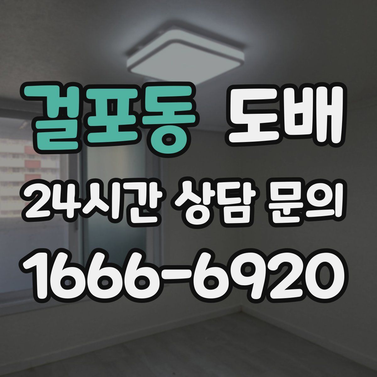 걸포동 도배