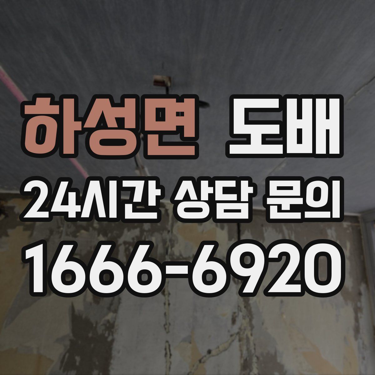 하성면 도배