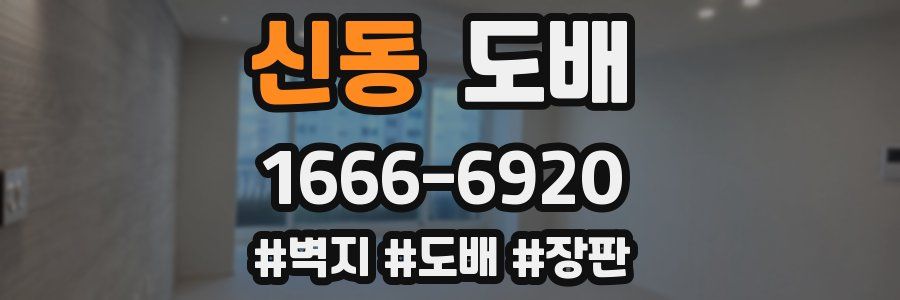 신동 도배