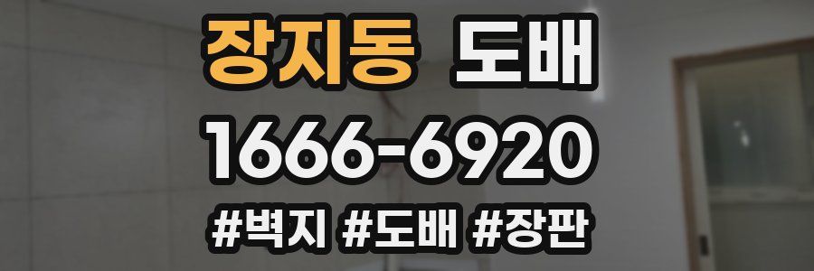 장지동 도배
