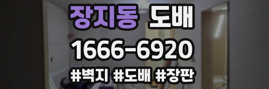 장지동 도배