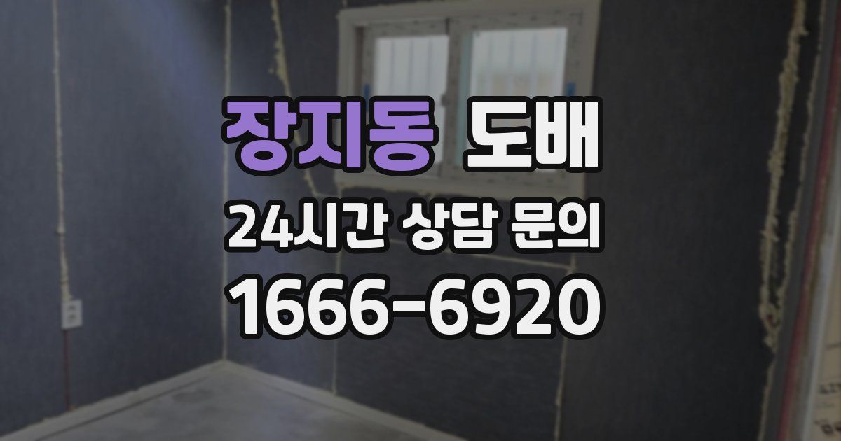 장지동 도배
