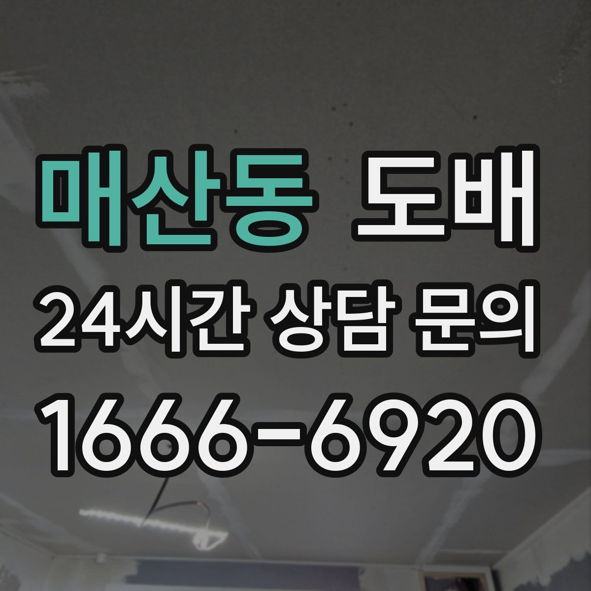 매산동 도배