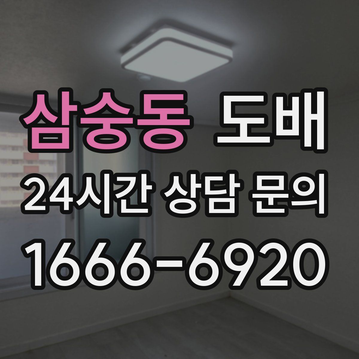 삼숭동 도배