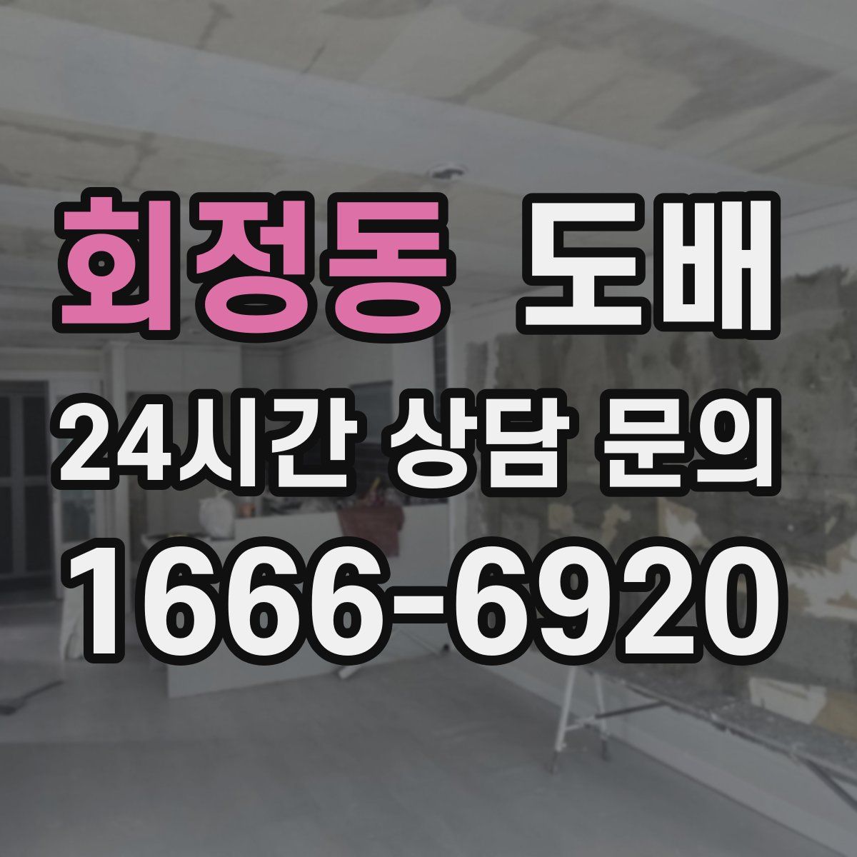 회정동 도배