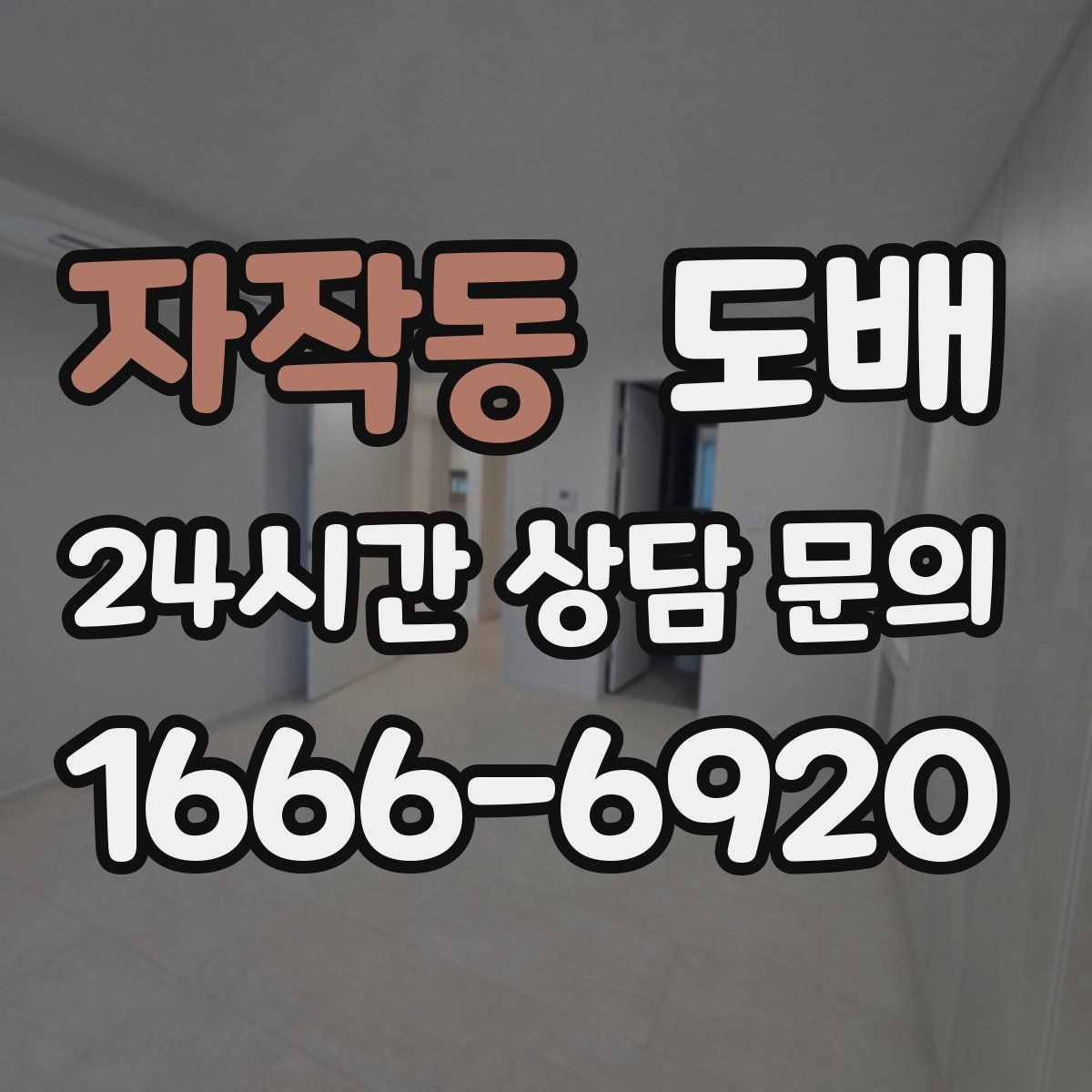 자작동 도배