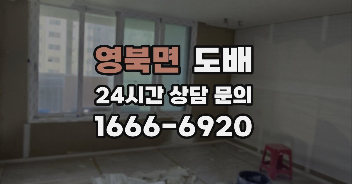영북면 도배