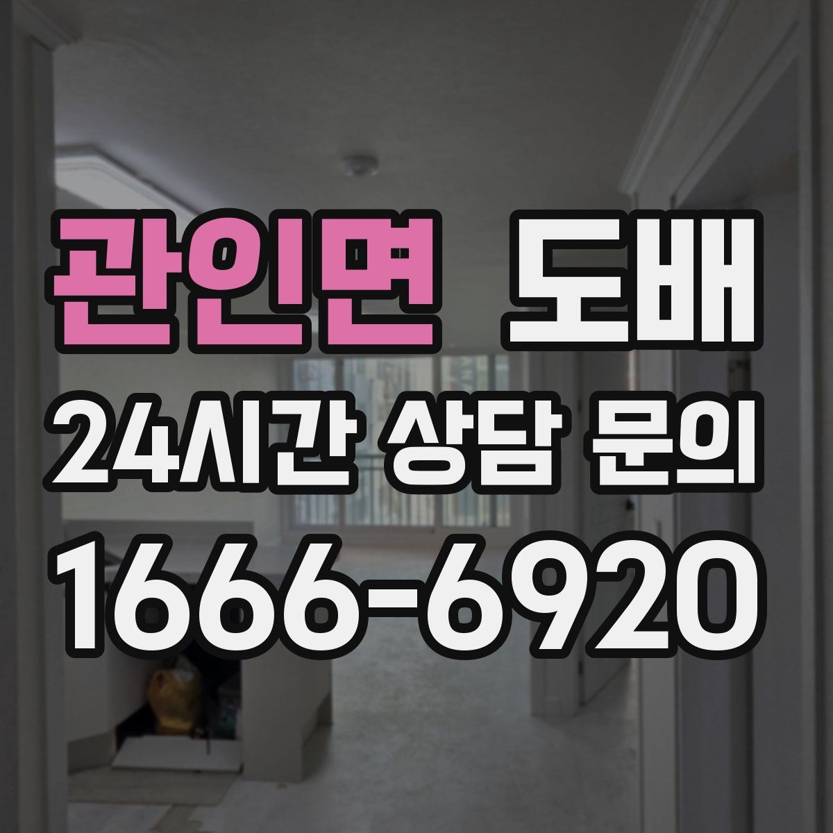 관인면 도배