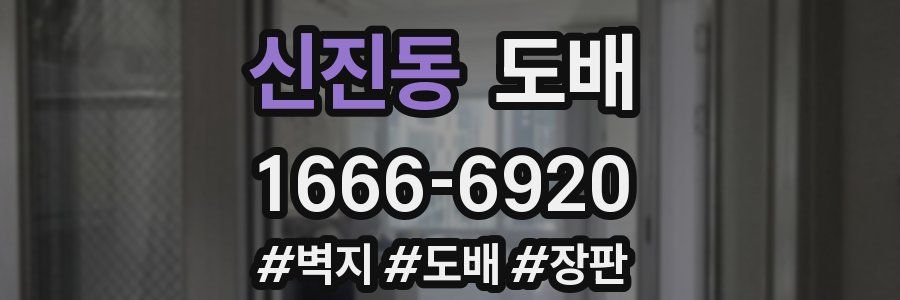 신진동 도배