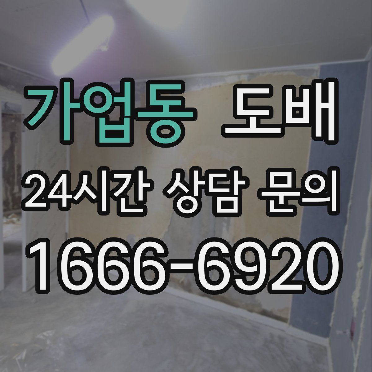 가업동 도배