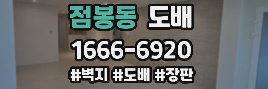 점봉동 도배