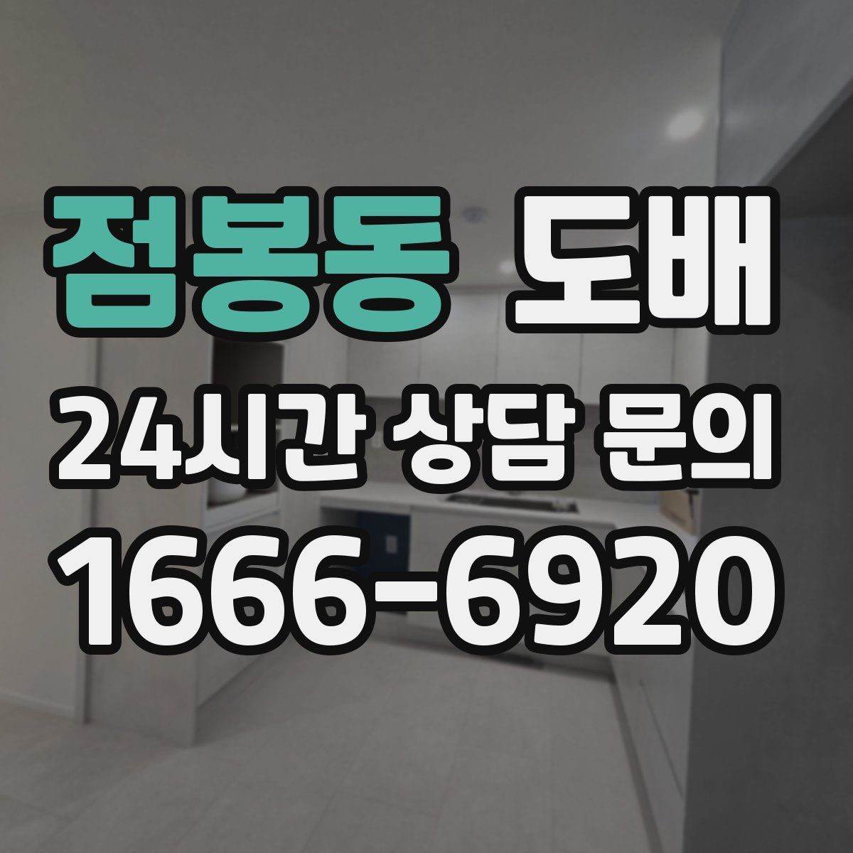 점봉동 도배