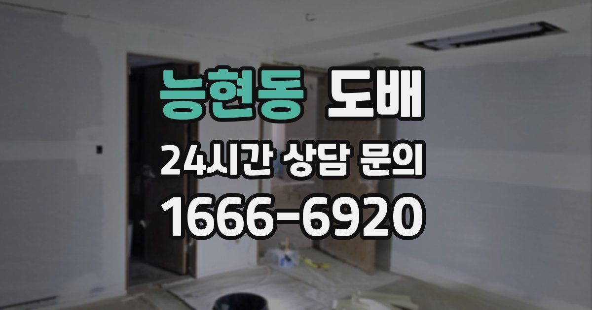 능현동 도배