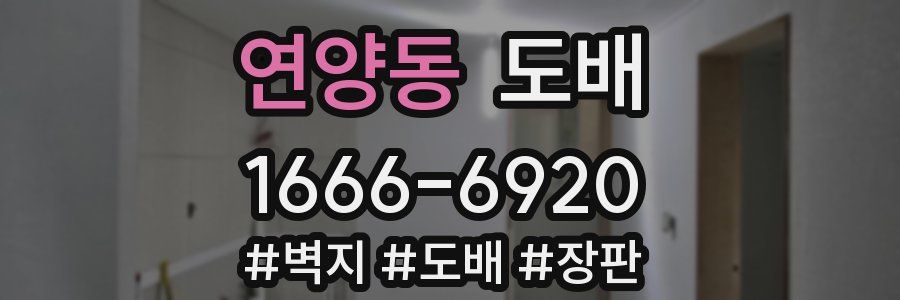 연양동 도배