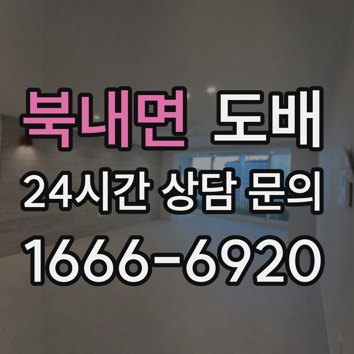 북내면 도배