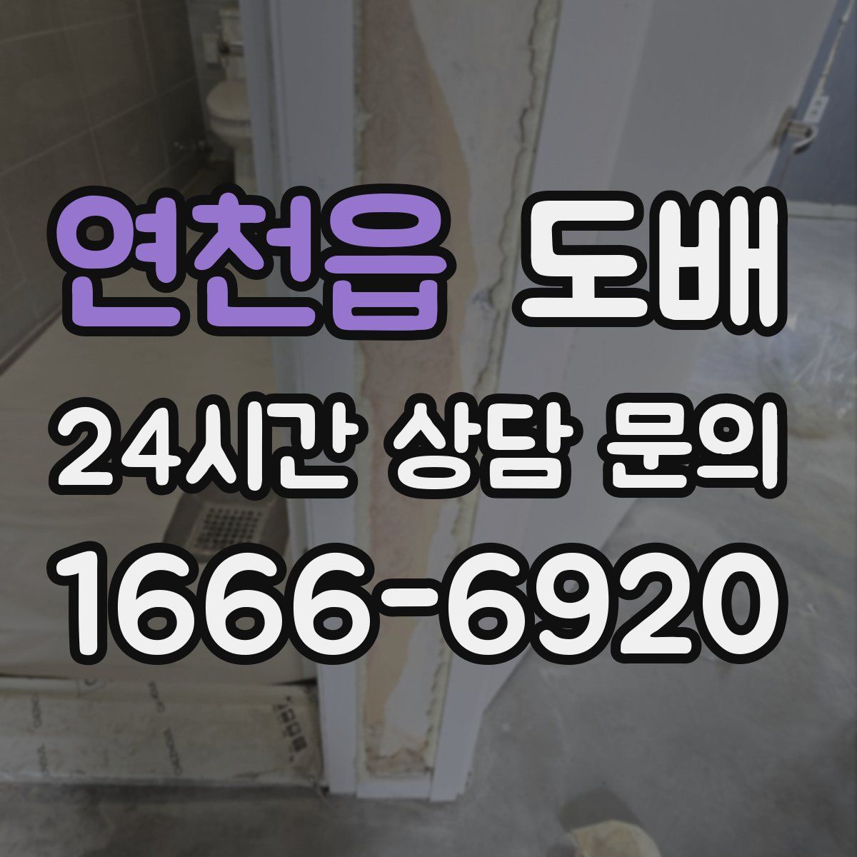 연천읍 도배
