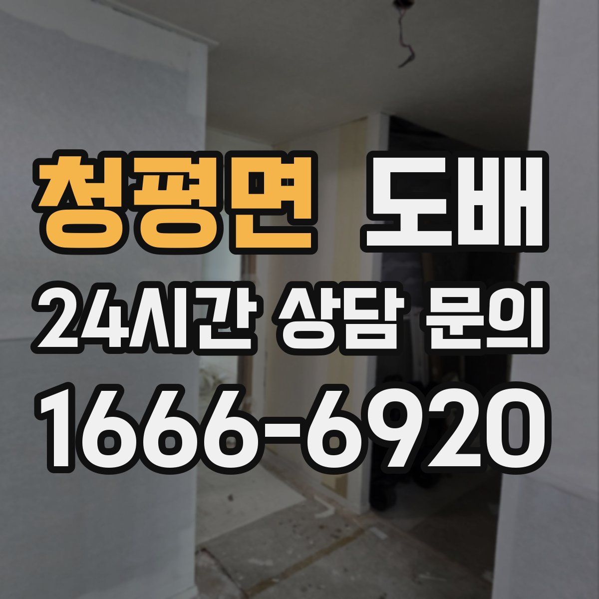 청평면 도배