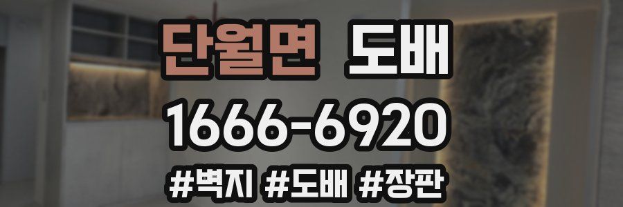 단월면 도배