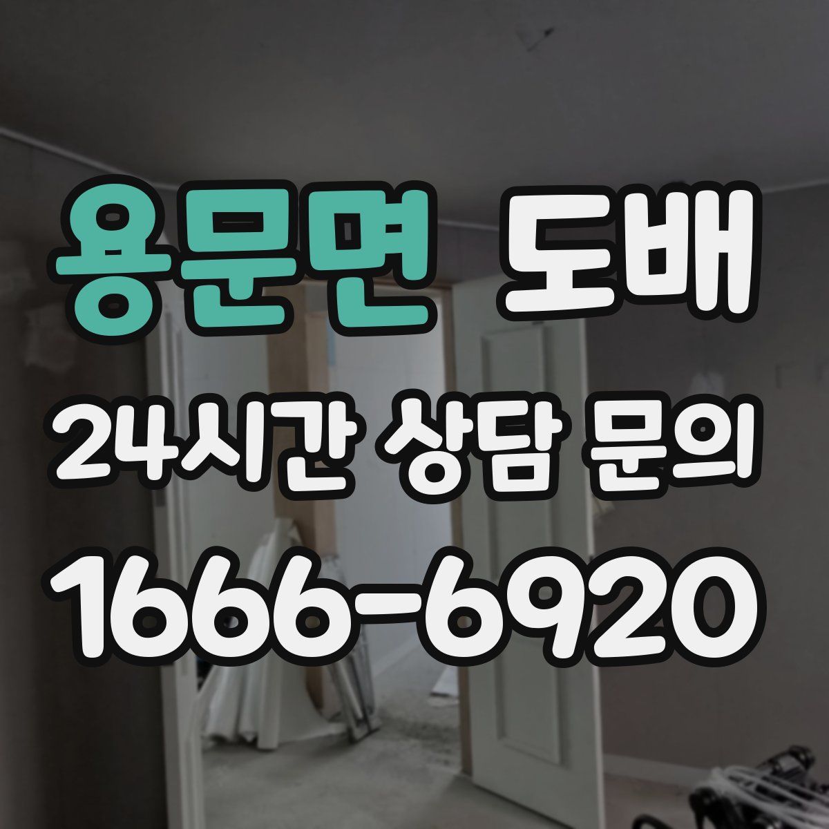 용문면 도배