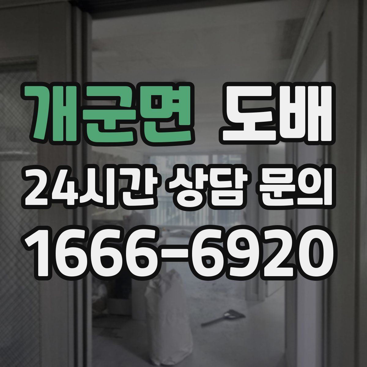 개군면 도배