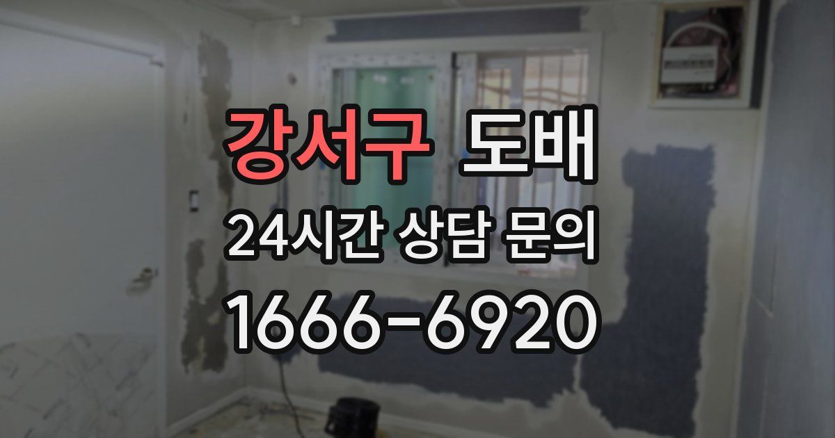 강서구 도배