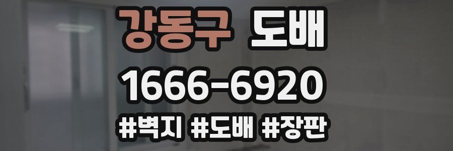 강동구 도배