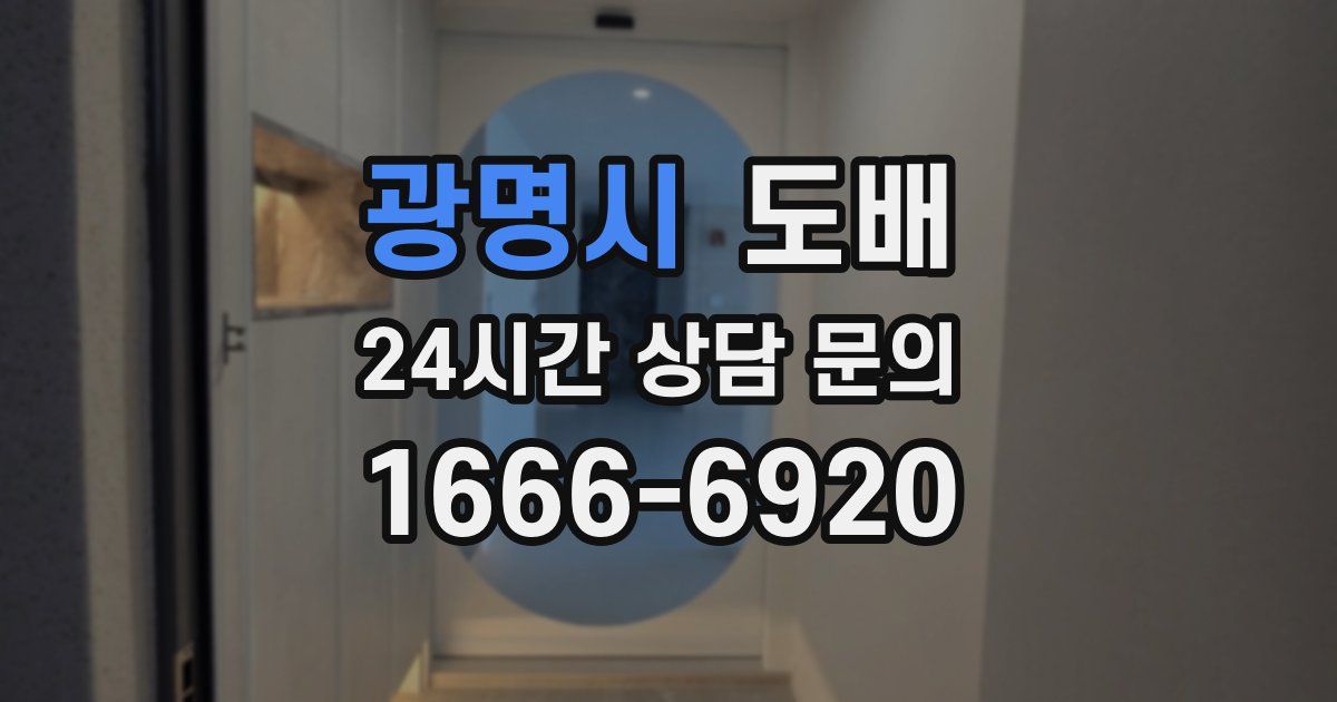 광명시 도배
