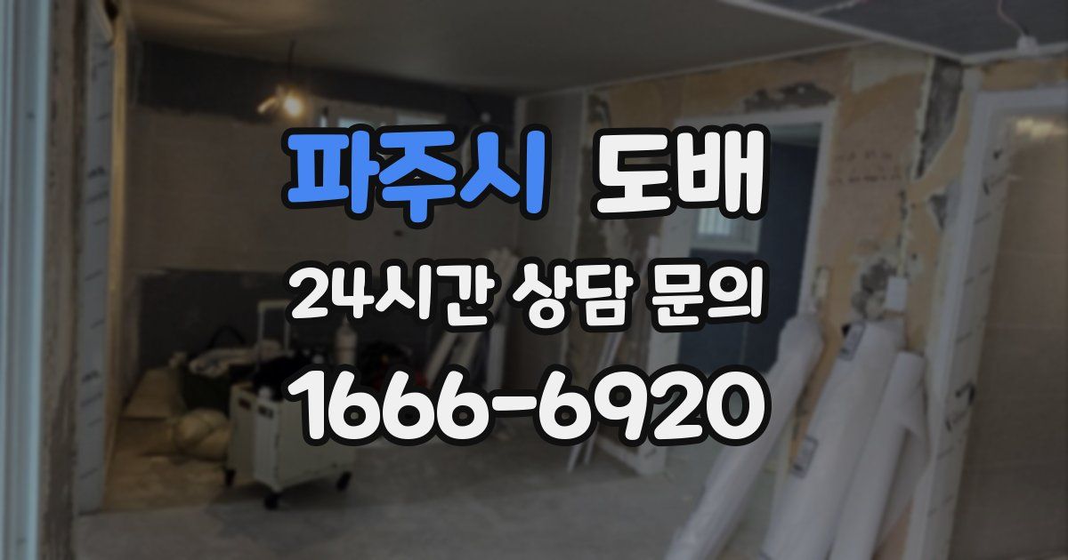 파주시 도배