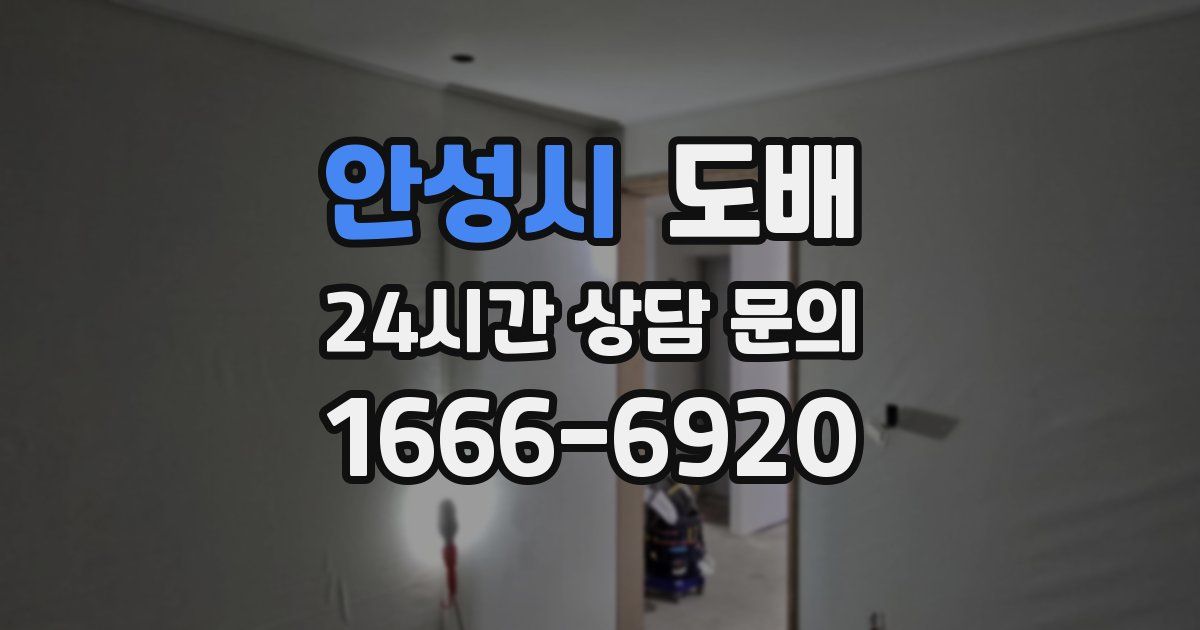 안성시 도배