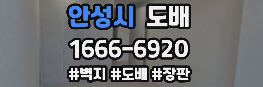 안성시 도배