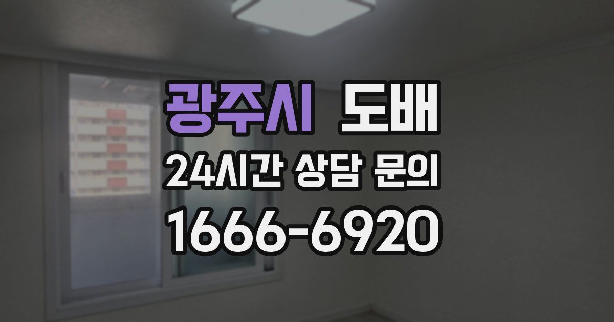 광주시 도배