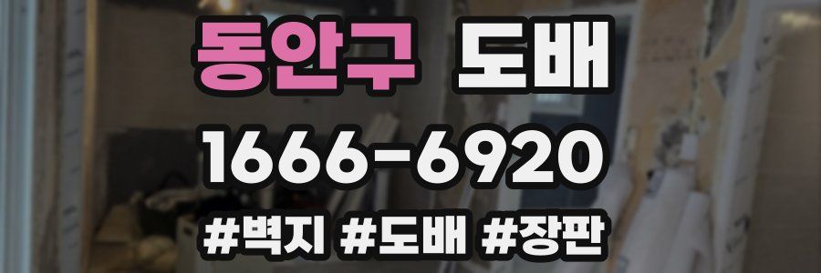동안구 도배