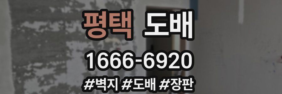 평택 도배