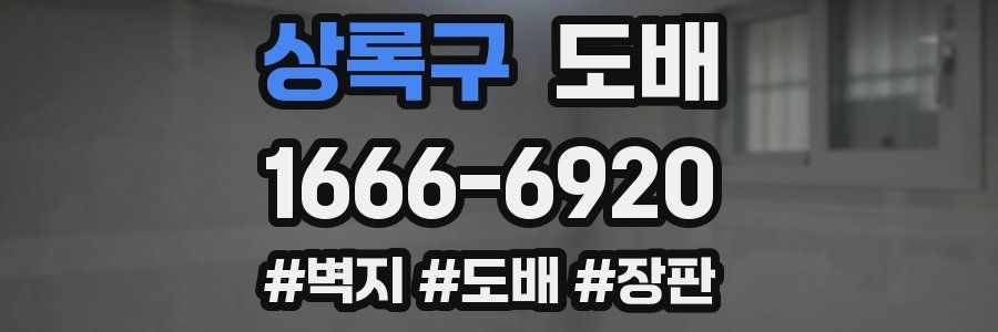 상록구 도배