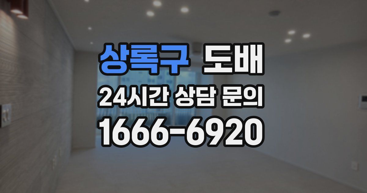상록구 도배