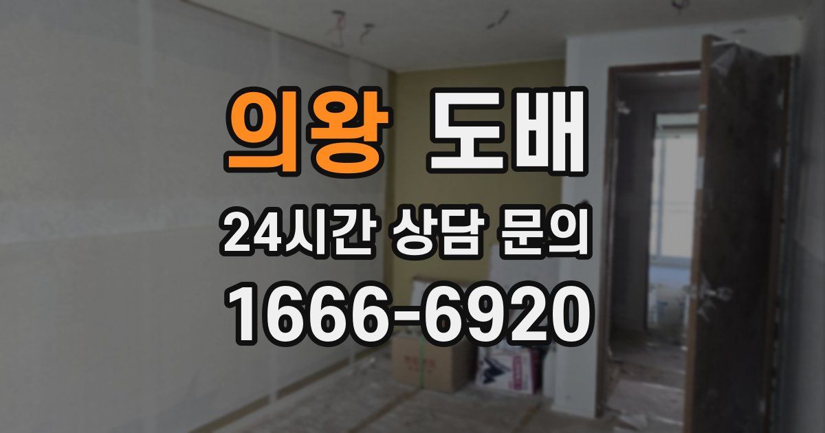 의왕 도배