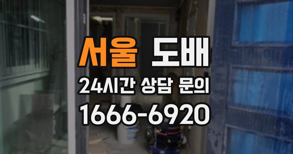 서울 도배