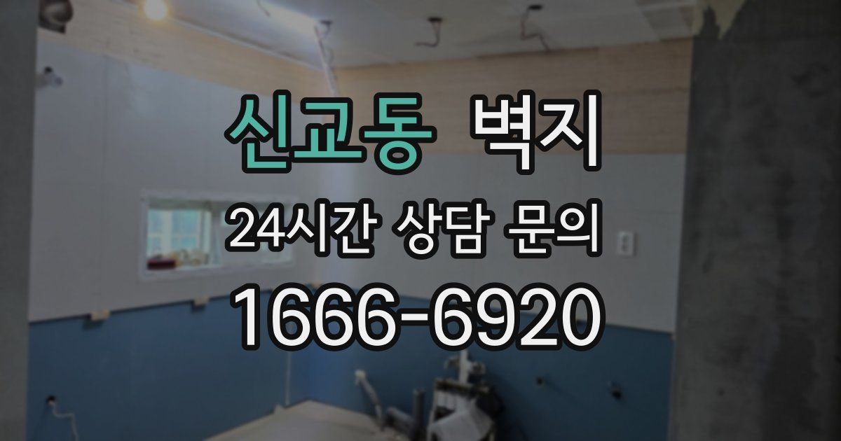 신교동 벽지