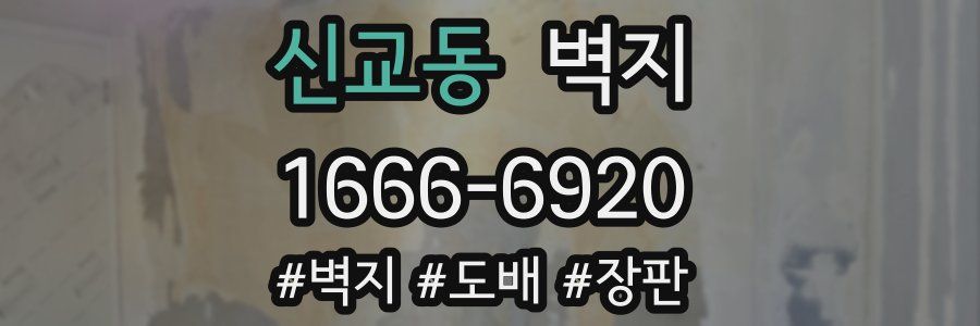 신교동 벽지