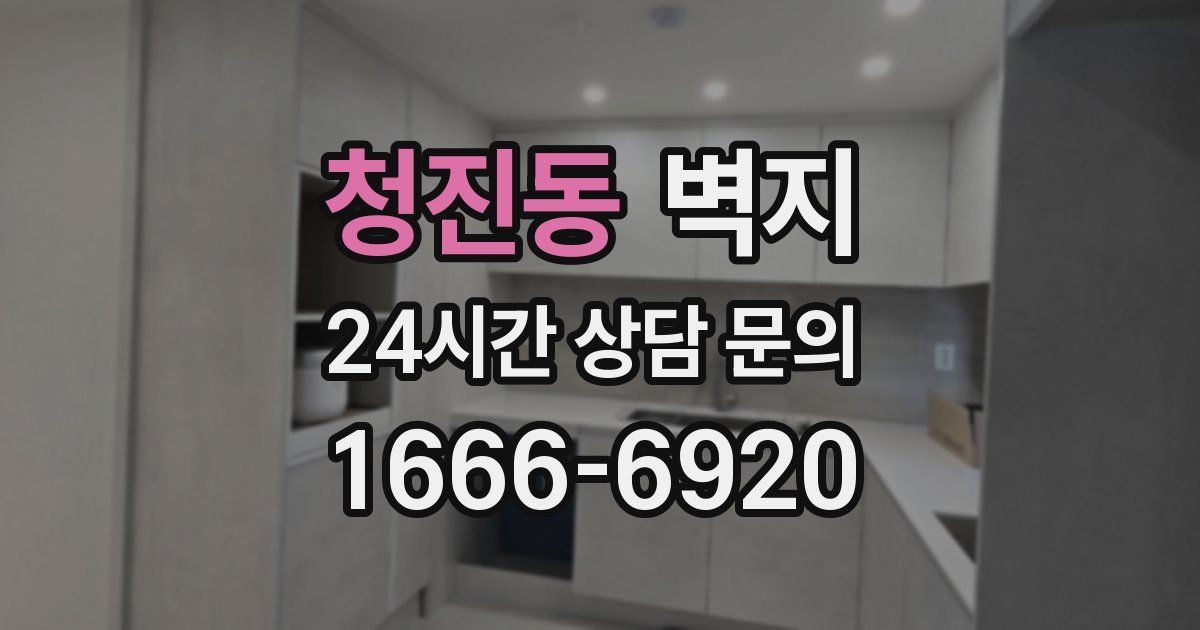 청진동 벽지