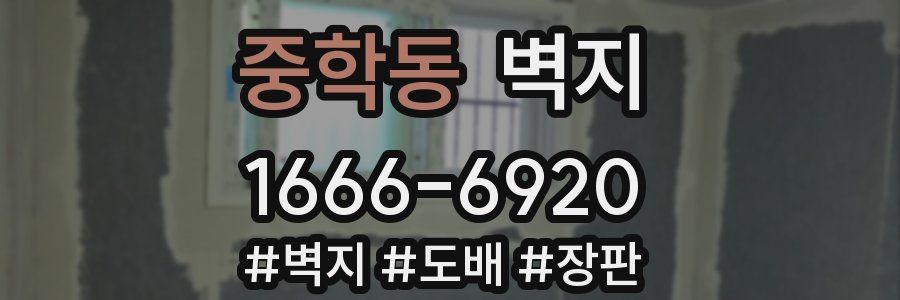 중학동 벽지