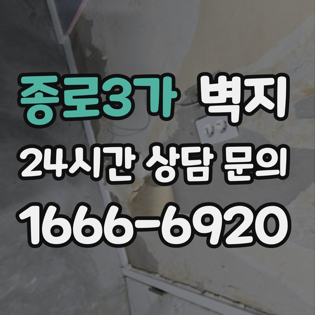 종로3가 벽지