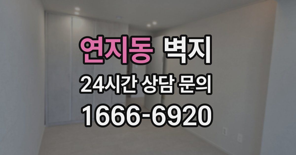 연지동 벽지