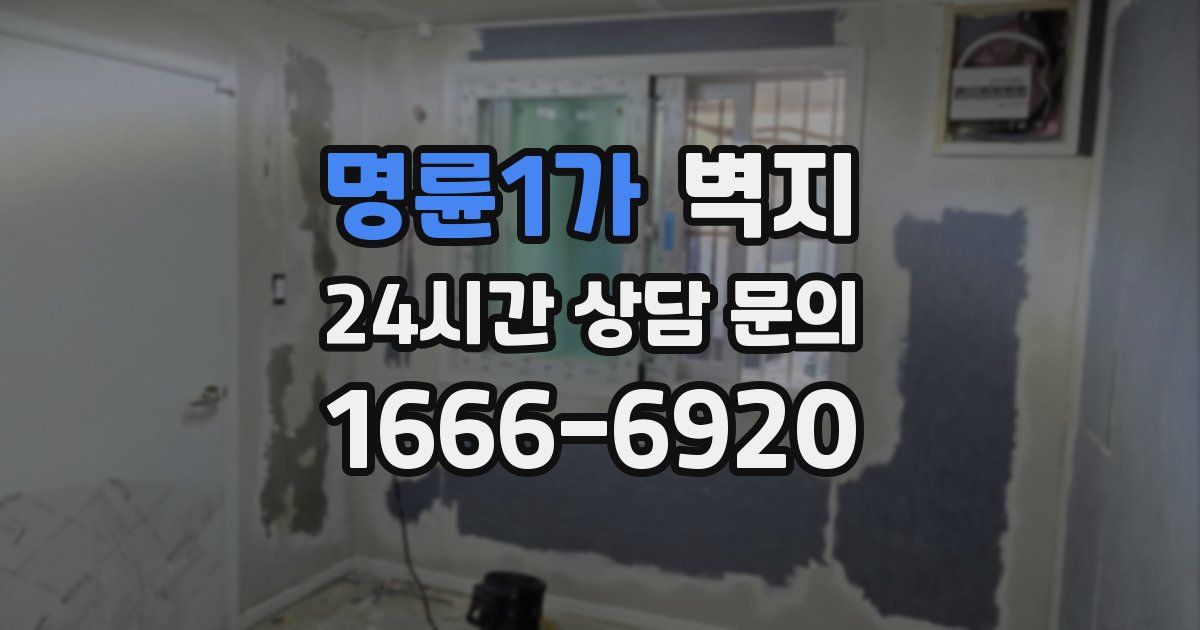 명륜1가 벽지