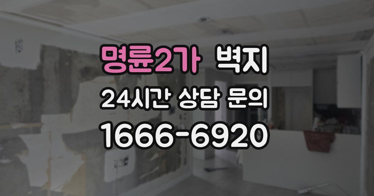 명륜2가 벽지