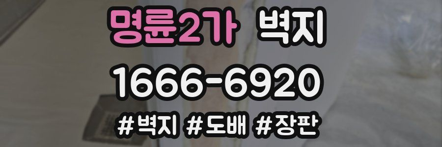 명륜2가 벽지