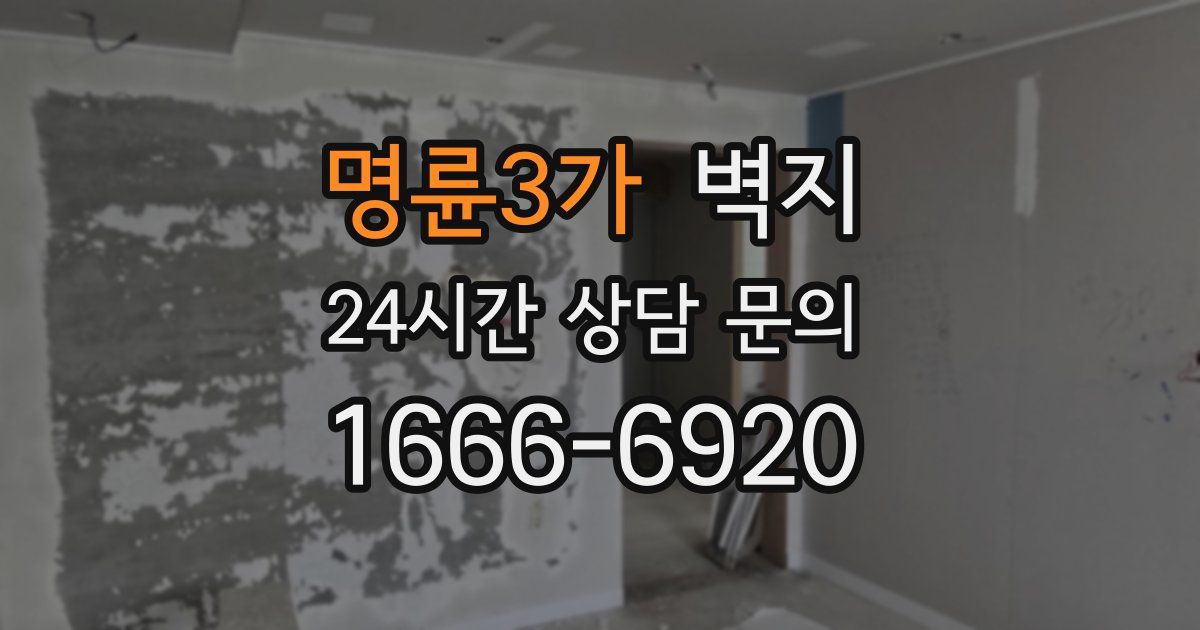 명륜3가 벽지