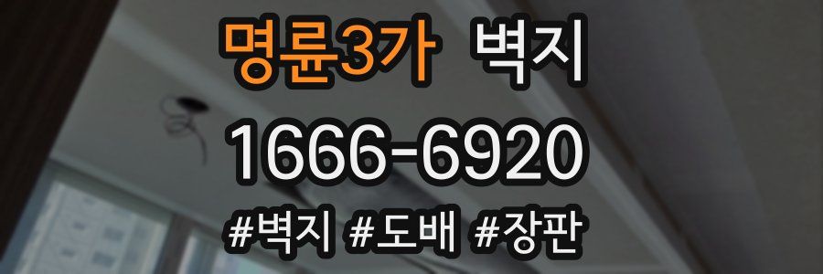 명륜3가 벽지